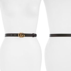 Gucci Double G Calfskin Belt / Great condition